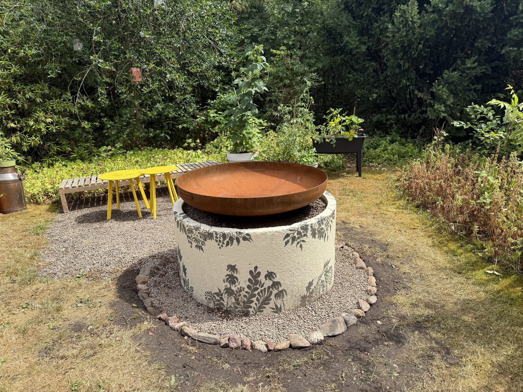 Vuurplaats bij HappyNest Achterhoek